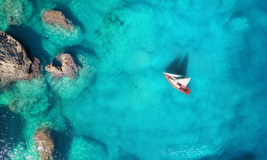 Sail the Turkish coastline in a traditional yacht