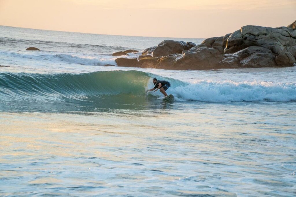 Surfing at Whisky Point