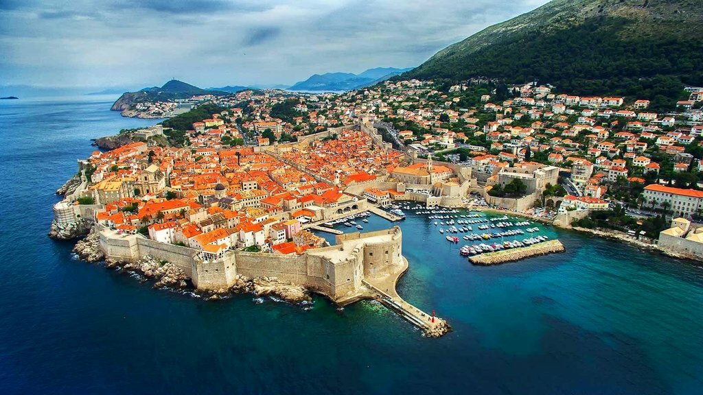 Dubrovnik's famous walled city