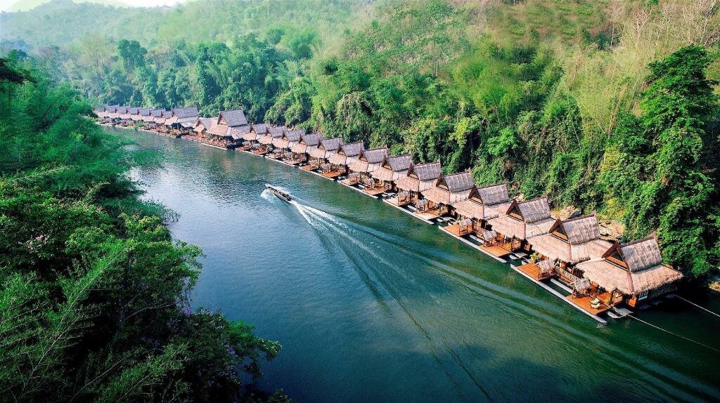 Kanchanaburi - Bamboo Rafting