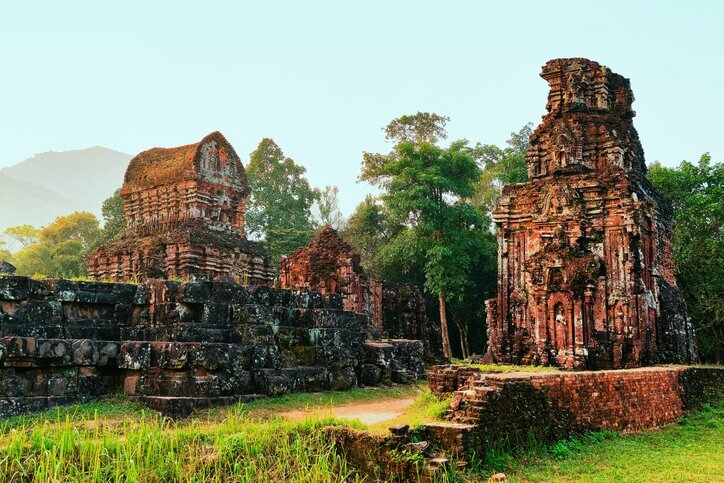 Temples at the My Son Sanctuary