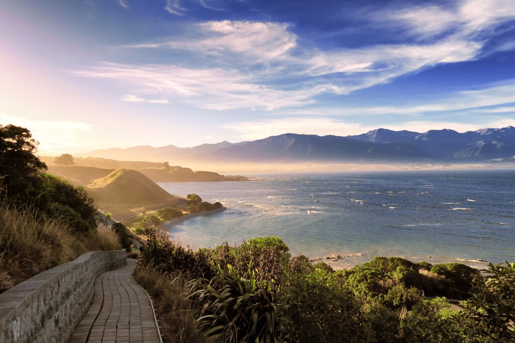 Visit farms and vineyards and take whale watching flights from Kaikōura