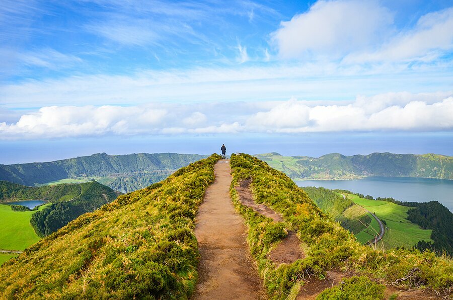Hike along volcanic craters in Sete Cidades