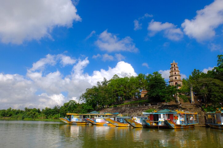 Imperial Royal Palace of Nguyen dynasty in Hue, Vietnam