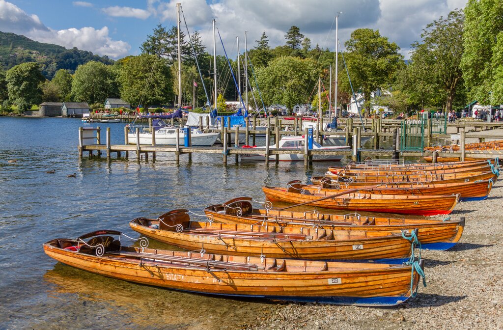 Ambleside rowing boats