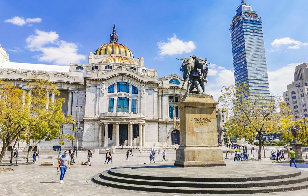 Fine Arts Palace in Mexico City