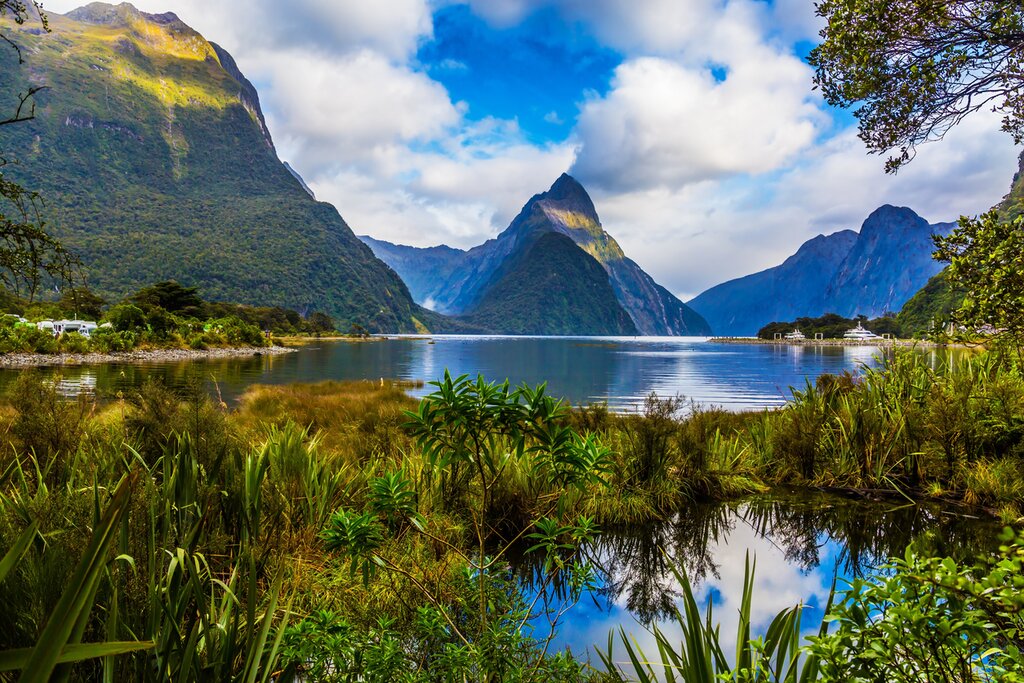 The world-famous Milford Sound