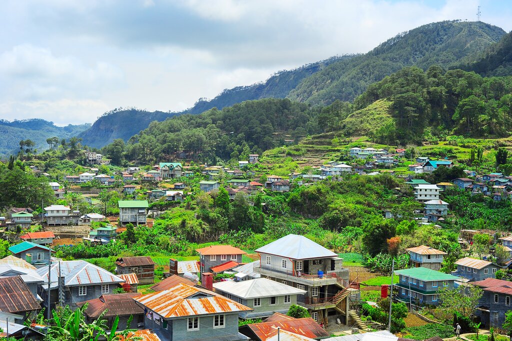 The village of Sagada, Philippines