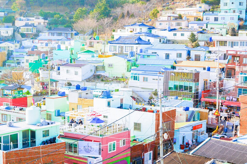 Half Day Gamcheon Village, BIFF Square and Jagalchi Market