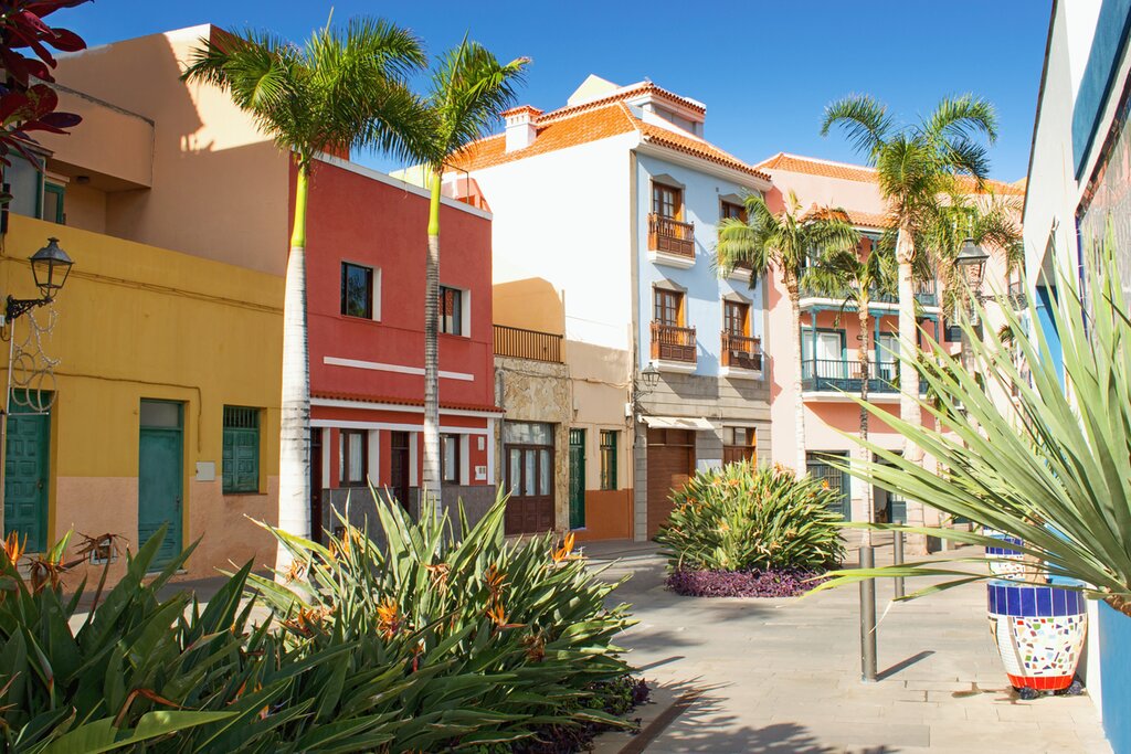 The pastel old town of San Cristobal de la Laguna