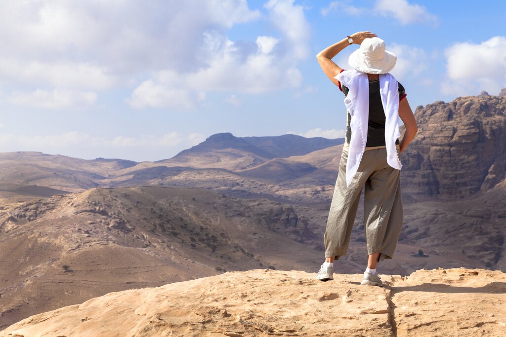 Spend five days hiking along a portion of the Jordan Trail