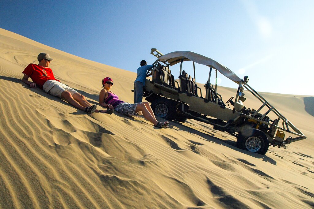 Ride dune buggies in Peru's desert before you head into the Andes