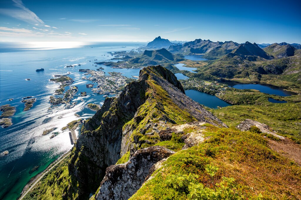 In the Norwegian Arctic, it doesn't get more beautiful than the Lofoten Islands