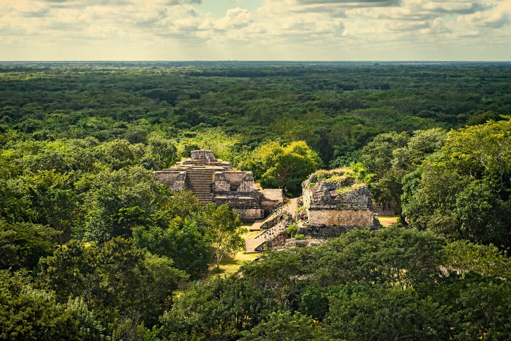 For centuries Ek' Balam was hidden by the Yucatán jungle