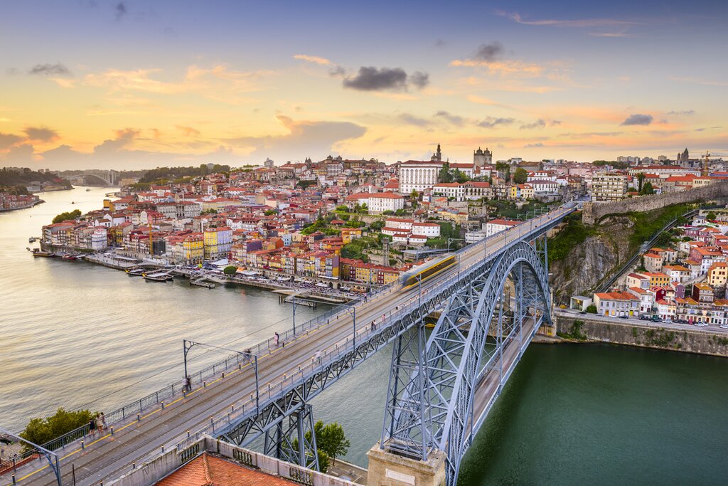 Porto and the Dom Luis I Bridge