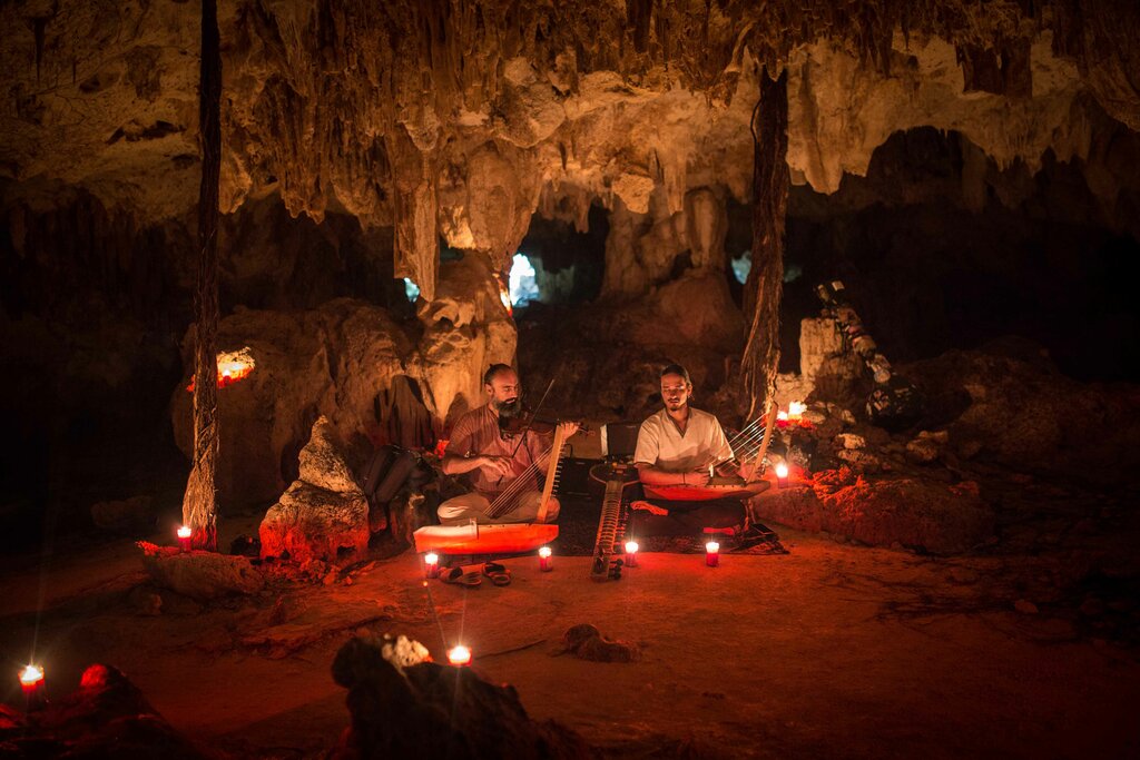 Enjoy a Sound Journey in Underground Caves & Cenotes