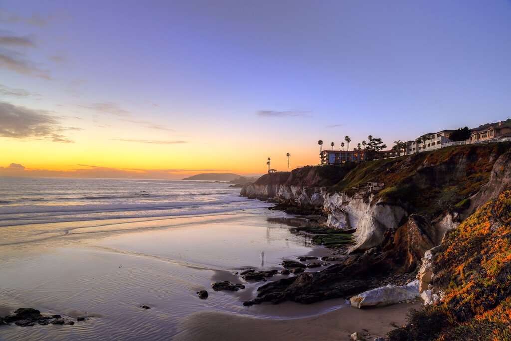 Beautiful sunsets from Snells Beach