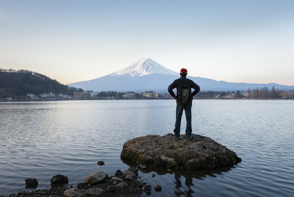 Take in the views of majestic Mount Fuji with an overnight hike