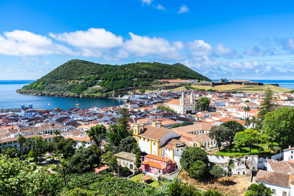Angra do Heroismo in Terceira Island