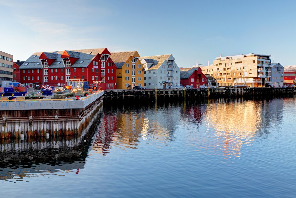 The wharf at Tromso