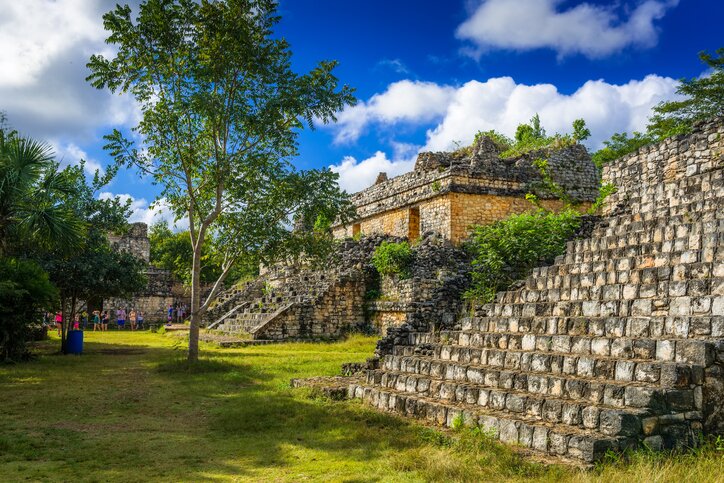 For centuries Ek' Balam was hidden by the Yucatán jungle
