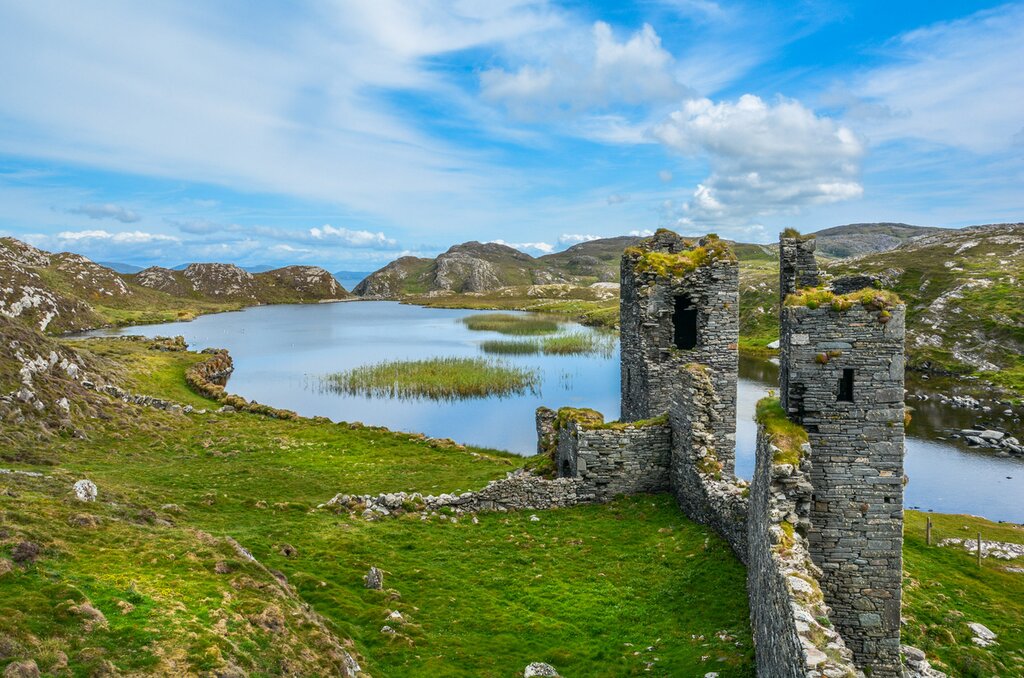 Three Castles Dunlough Castle