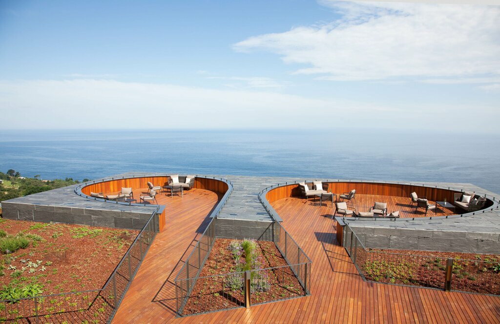 Amazing sea views from this unique rooftop (photo courtesy of Hotel Akelarre)