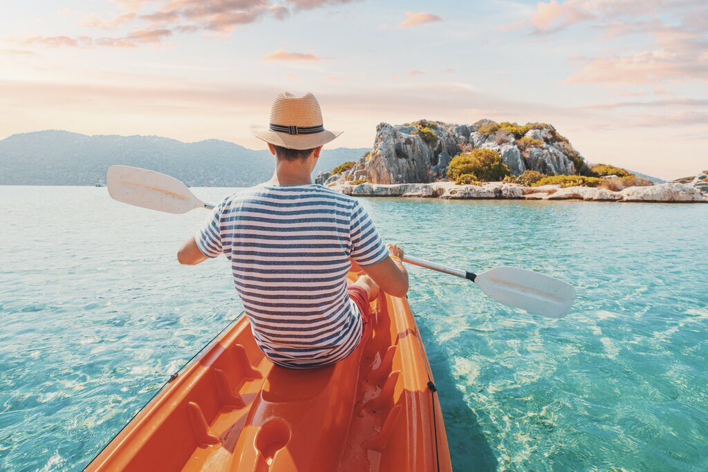 Kayak, sail, and dive off Turkey's Turquoise Coast