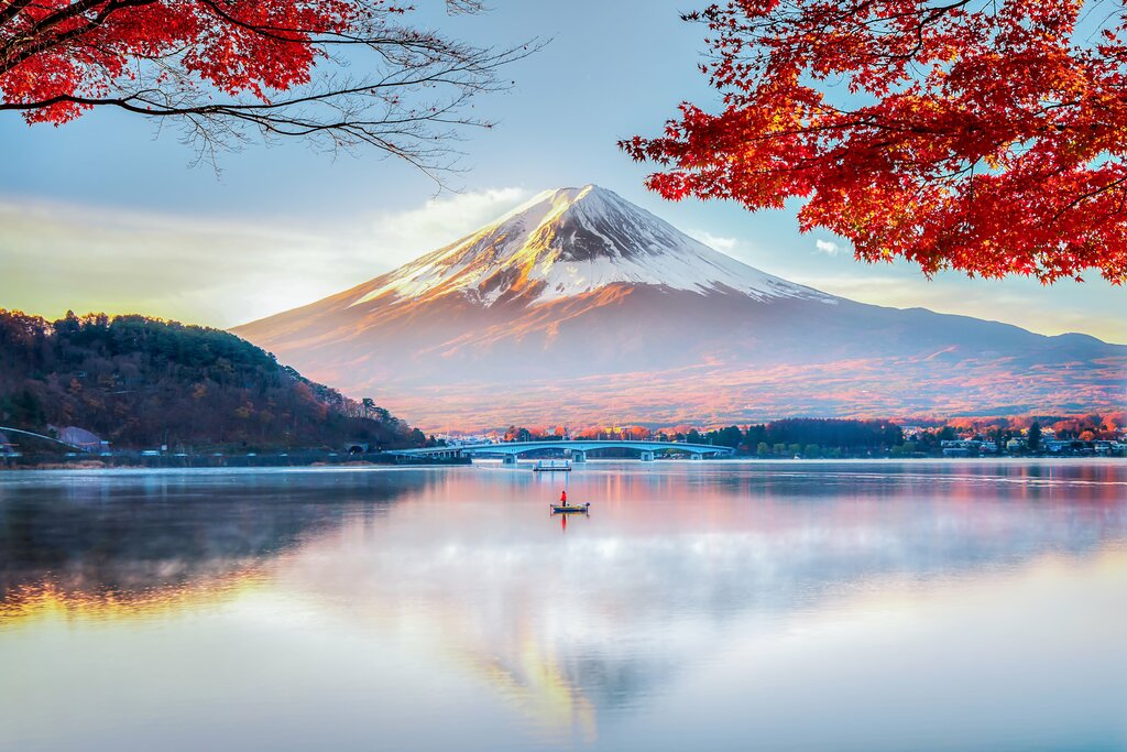 View of Mount Fuji