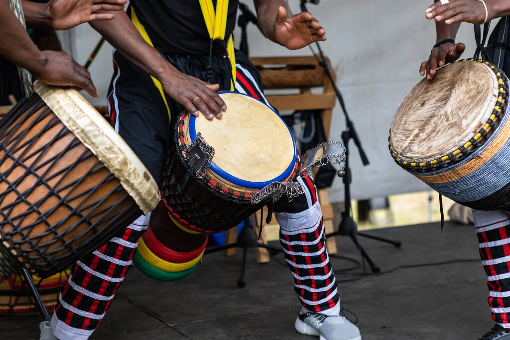 Djembe drummers