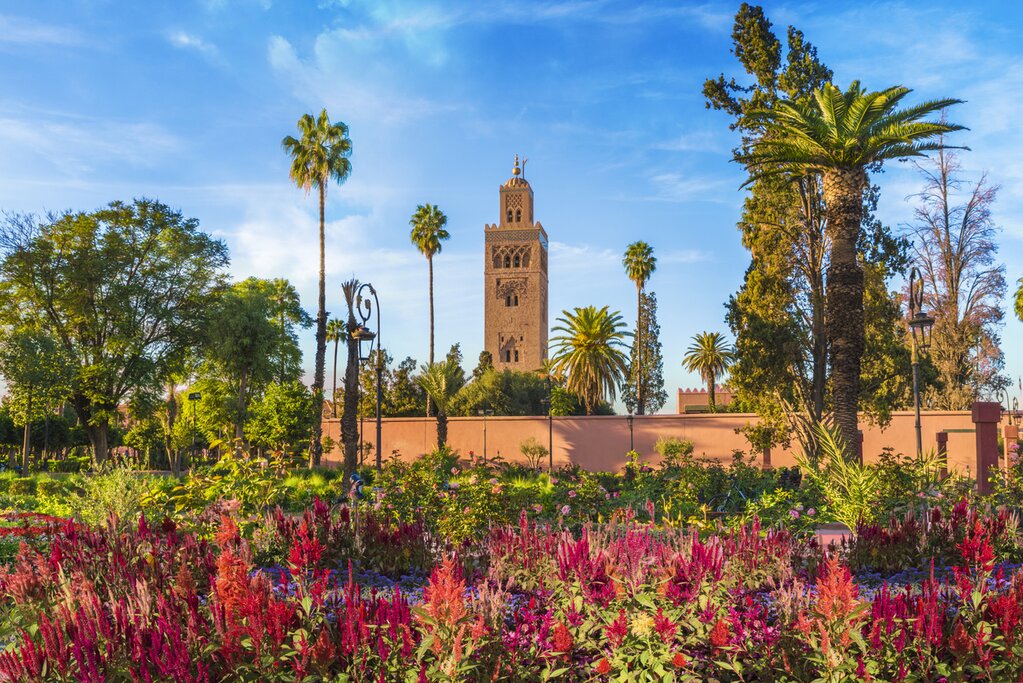 Koutoubia mosque from 12th century