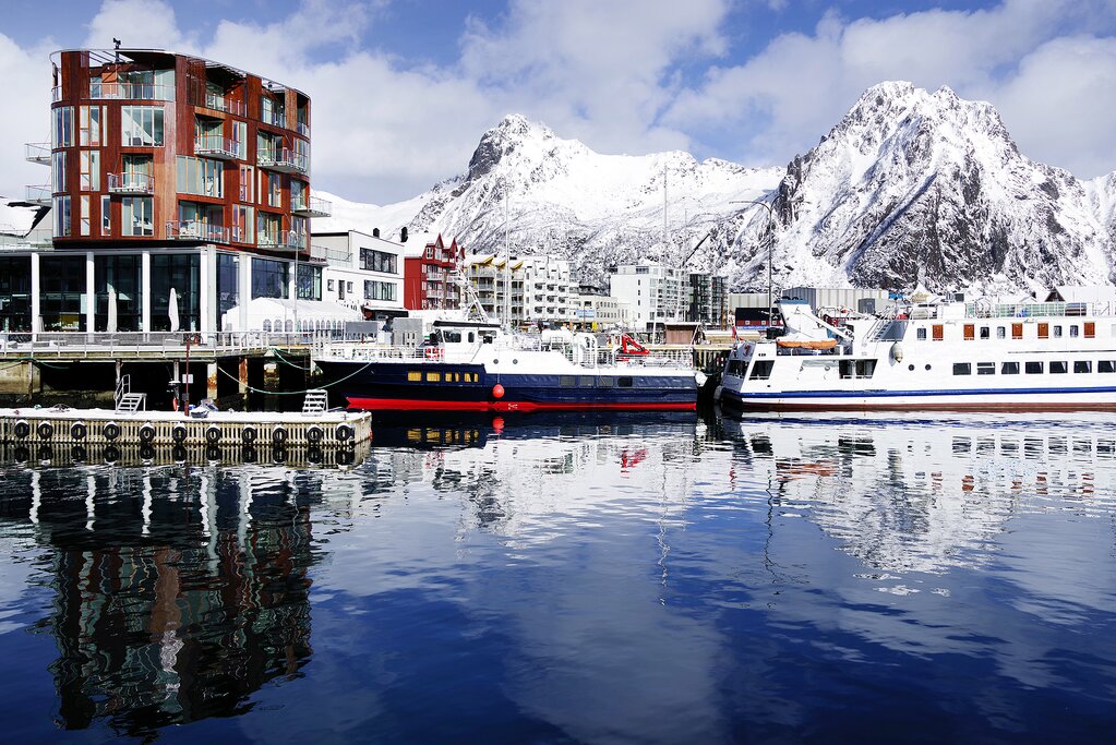 Svolvær is the gateway to the Lofoten Islands