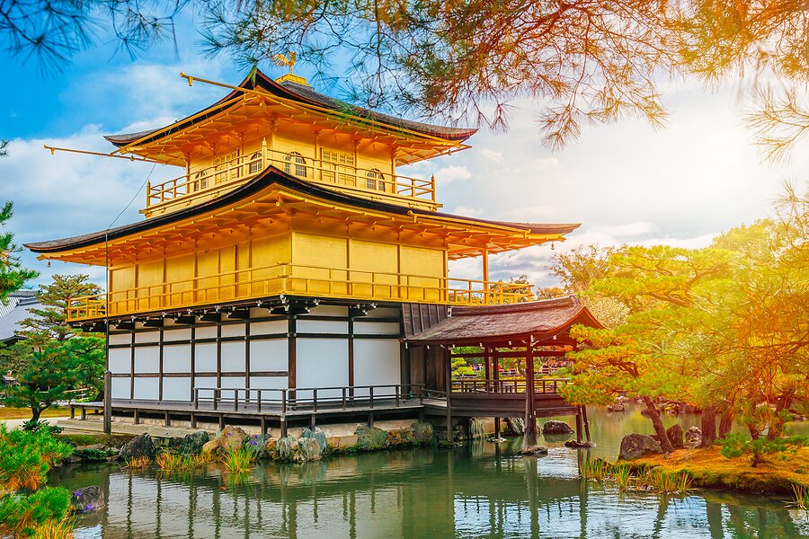 Kinkaku-ji, the Golden Pavillon