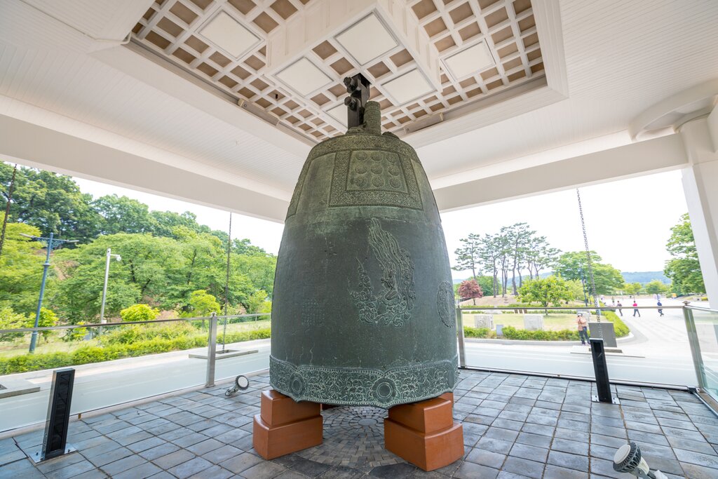 Bell of King Seongdeok at Gyeongju National Museum
