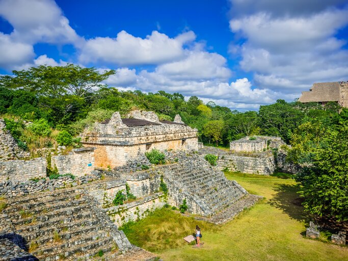 For centuries Ek' Balam was hidden by the Yucatán jungle