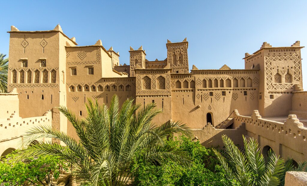 The Amridil Kasbah in Skoura