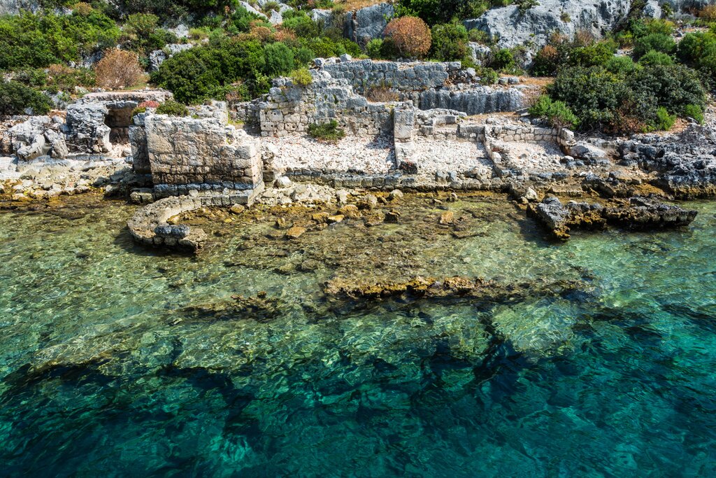 The sunken city of Kekova