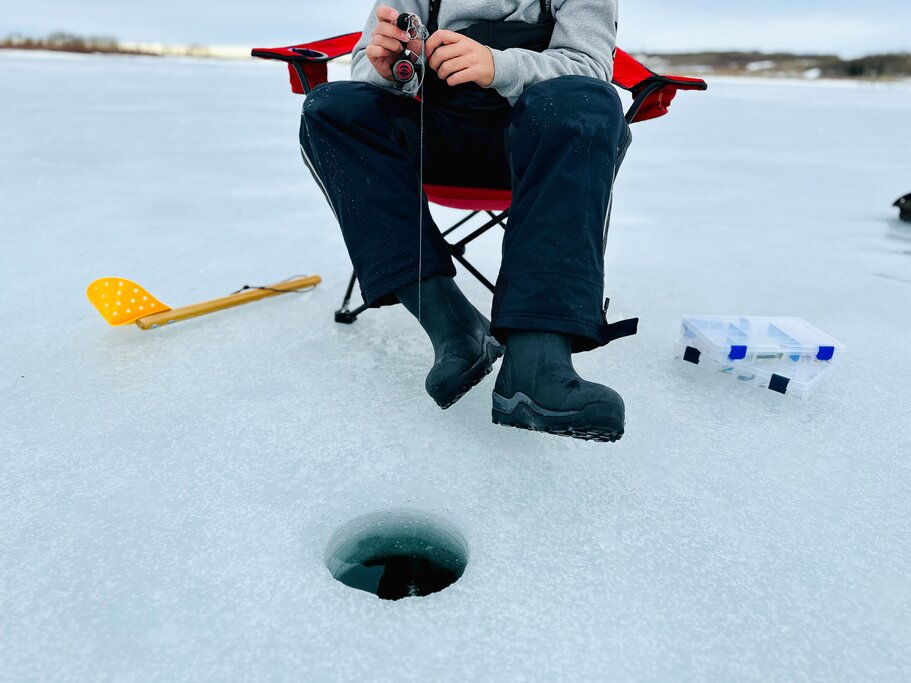 Ice fishing