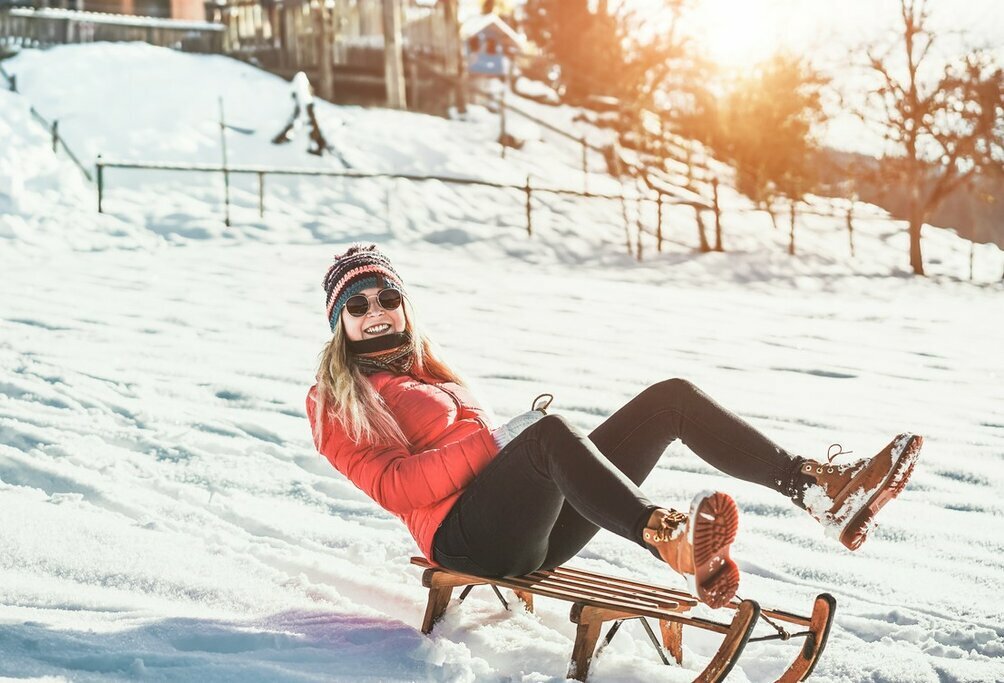 Snowshoe and Sled Adventure