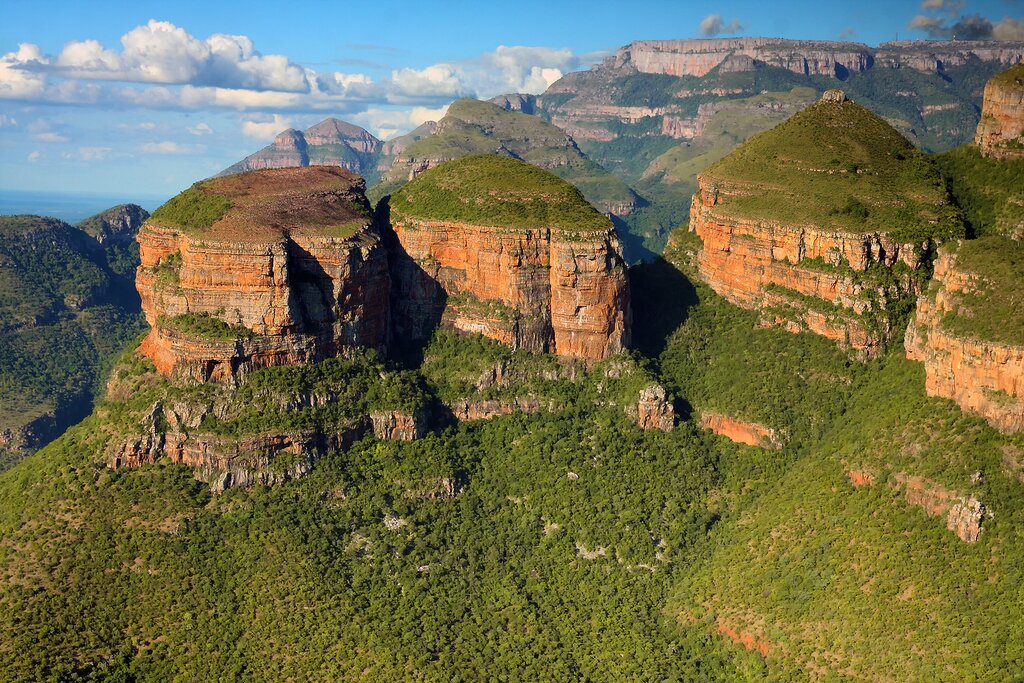 The Three Rondavels, at Blyde River Canyon