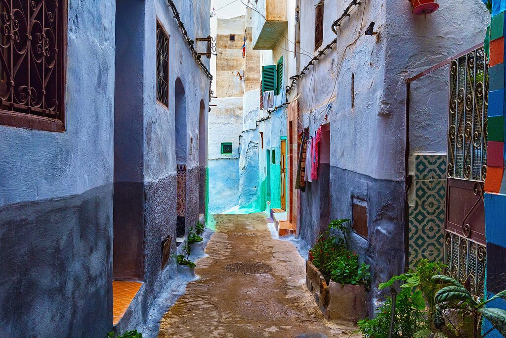 Houses in Tetouan's medina