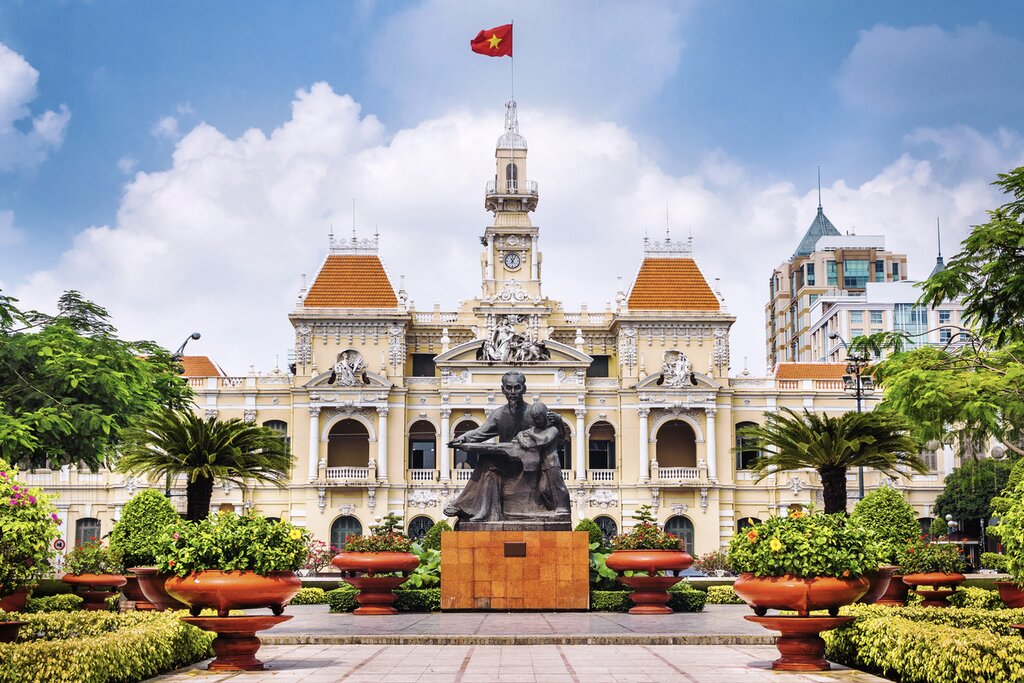 Arrive in Ho Chi Minh City