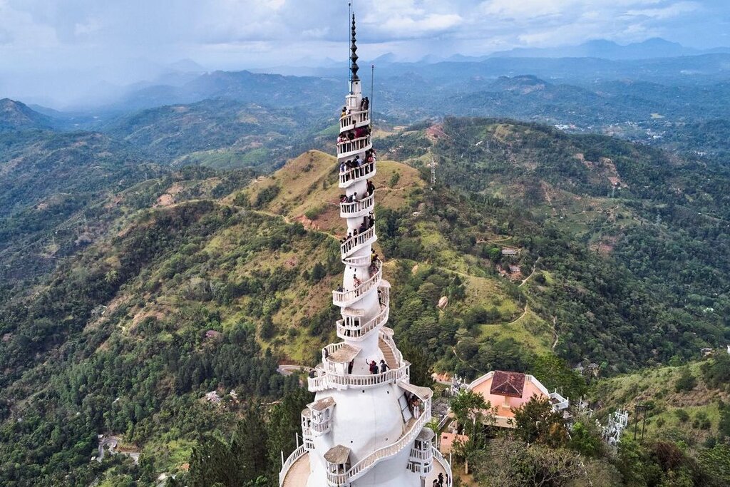 Climb the Magical Tower of Ambuluwawa