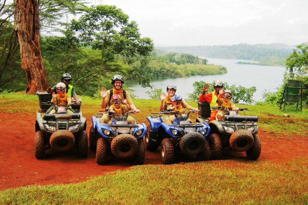 quad biking in Jinja