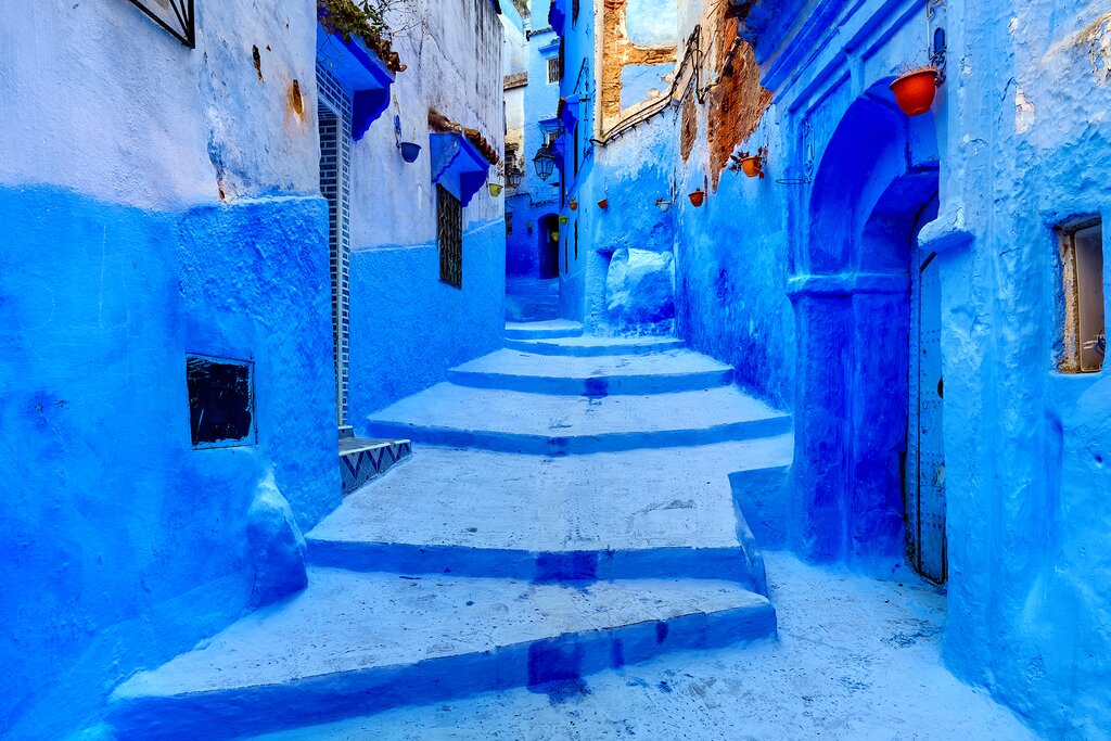 The "Blue City" of Chefchaouen