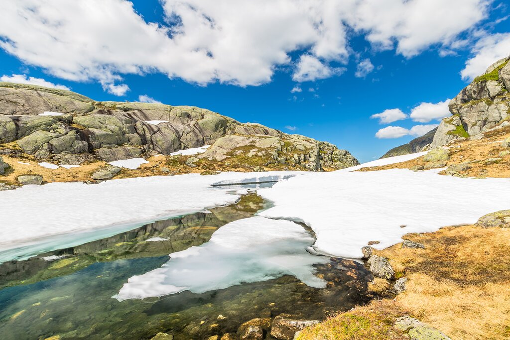 This park is home to Norway's third largest glacier