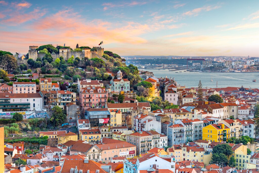 Skyline of Lisbon