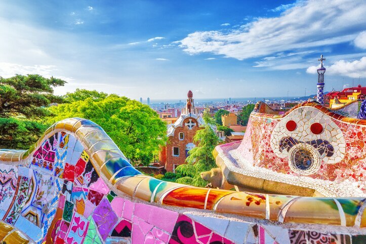 Visit Gaudi's enchanting Park Guell