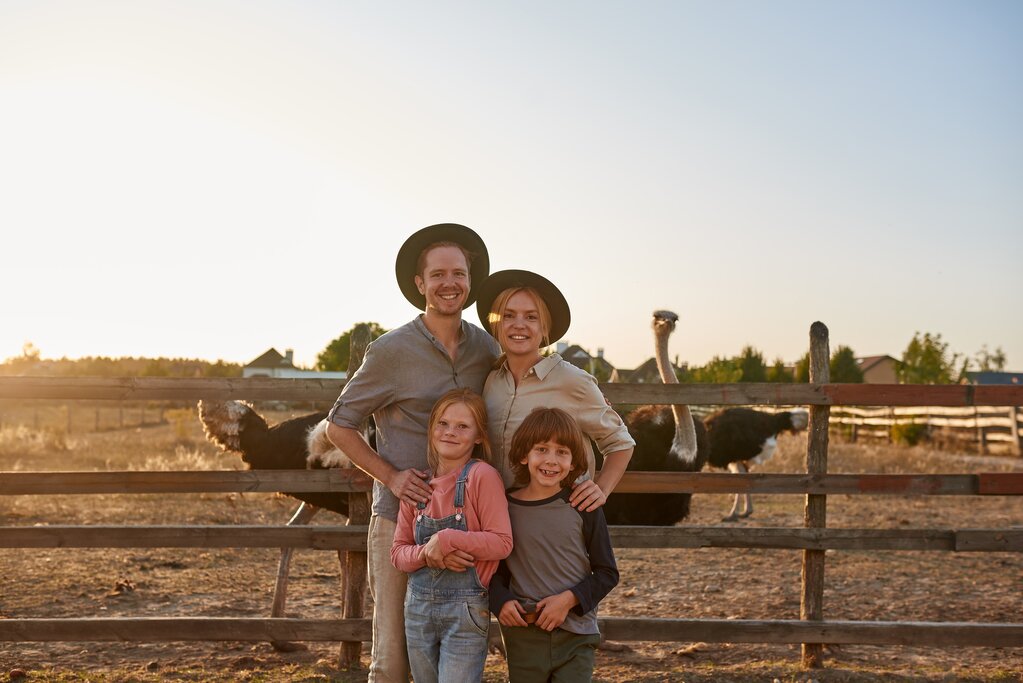 Ostrich farm visit