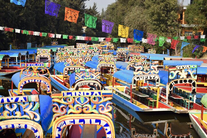 Enjoy the views from the canals